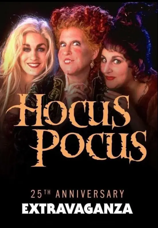 《Hocus Pocus》25周年万圣节狂欢：重温经典女巫搞怪喜剧，欢笑不停歇！
